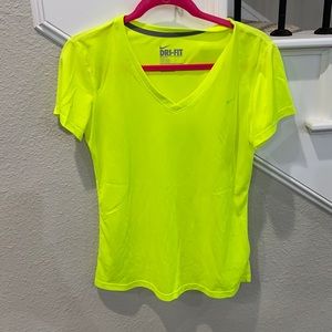 Neon yellow top